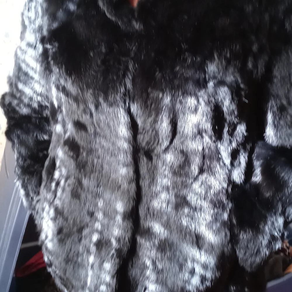 Exquisite Black Rabbit Fur - Picture 4 of 7